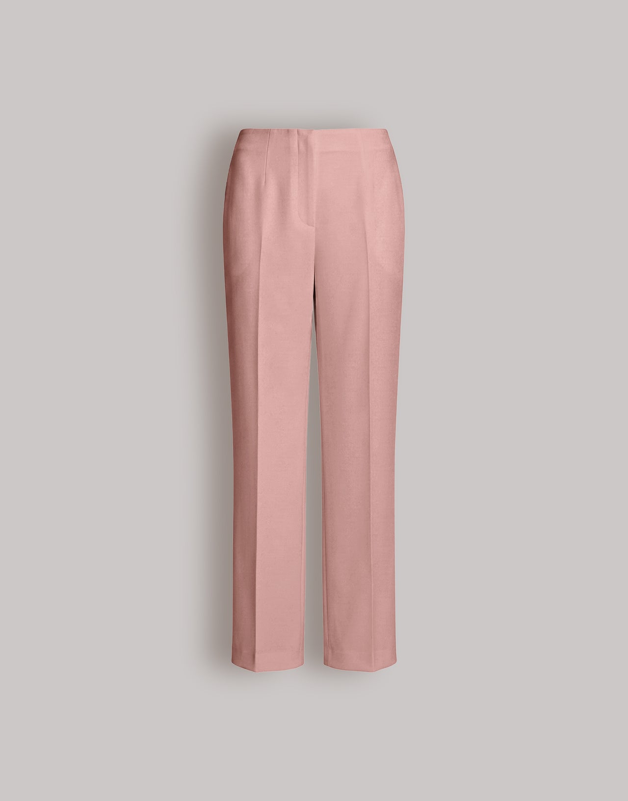 Gerade geschnittene Hose aus Enver-Satin Pink Alberta Ferretti Boutique Online 1
