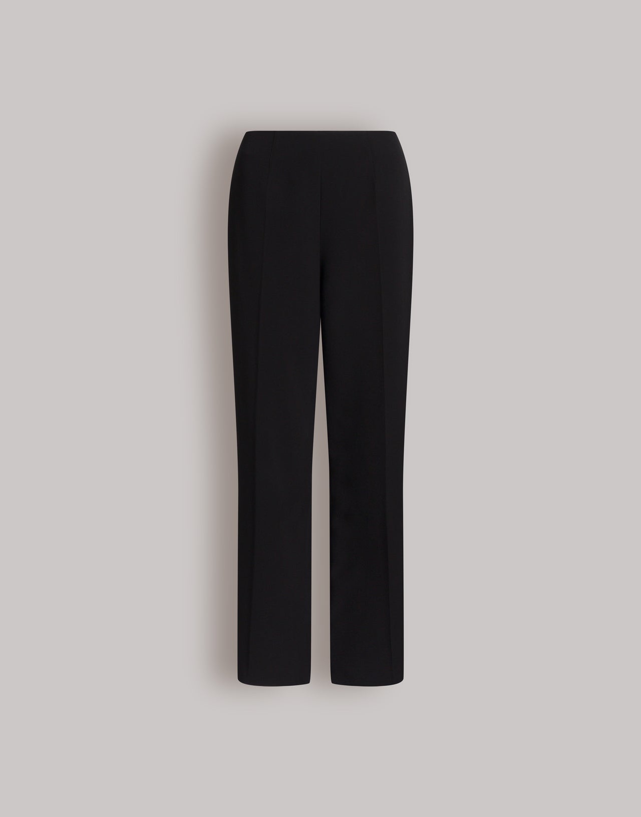 Pantalón en Enver satén Negro Alberta Ferretti Boutique Online 1