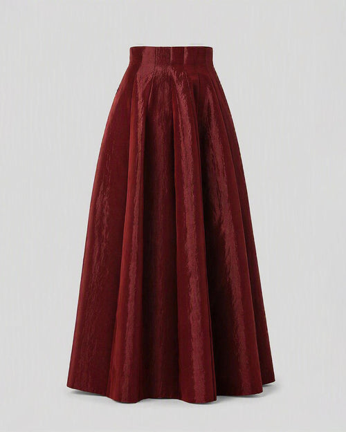 A-line maxi skirt Red Alberta Ferretti Boutique Online 0