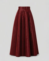 A-line maxi skirt