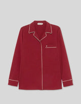 Tropical Wool Pyjama-Style Shirt