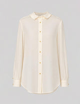 Camicia in georgette fluida