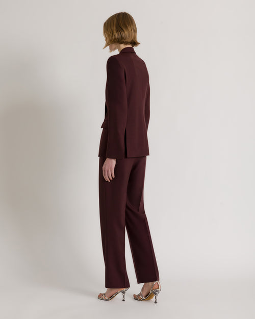 Classic straight-leg trousers