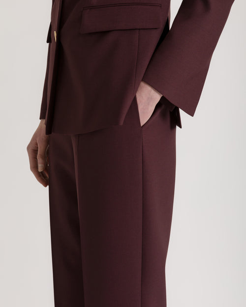 Classic straight-leg trousers