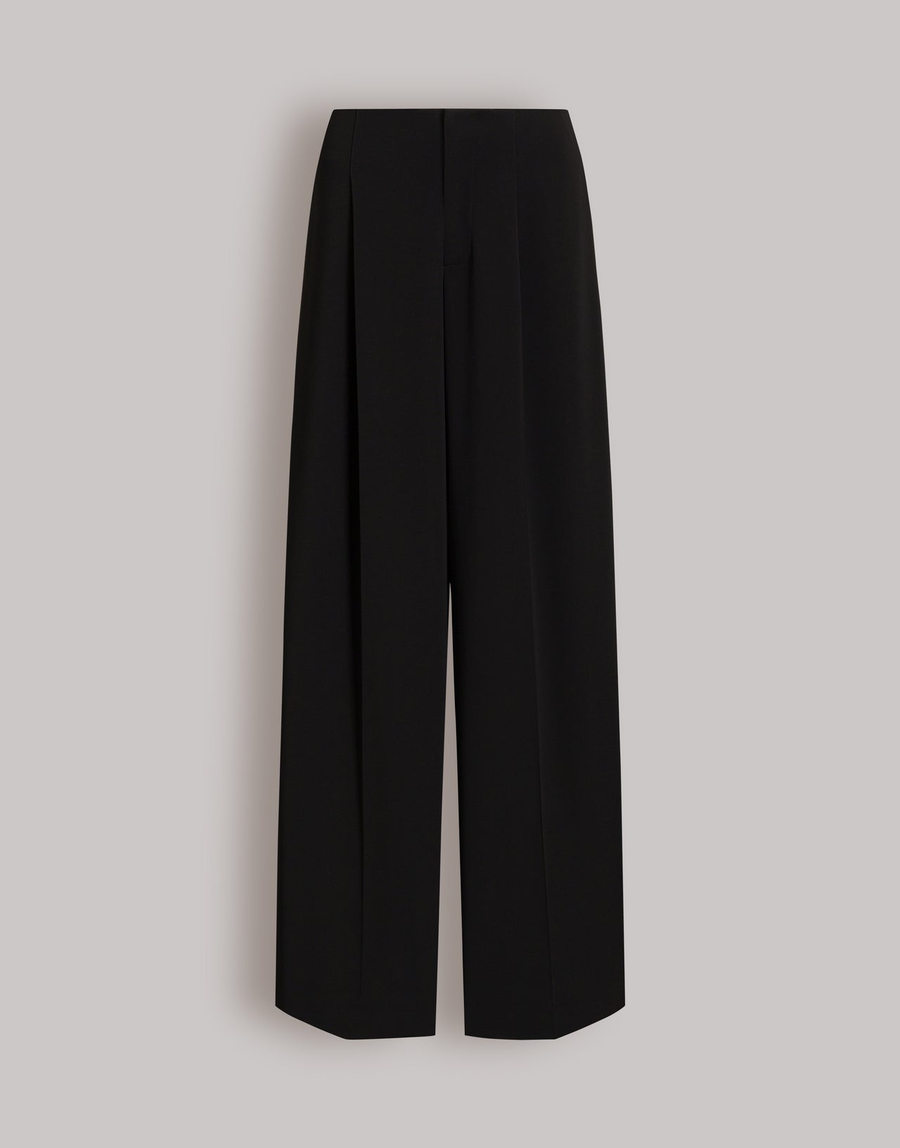 Weite Palazzo-Hose Schwarz Alberta Ferretti Boutique Online 1
