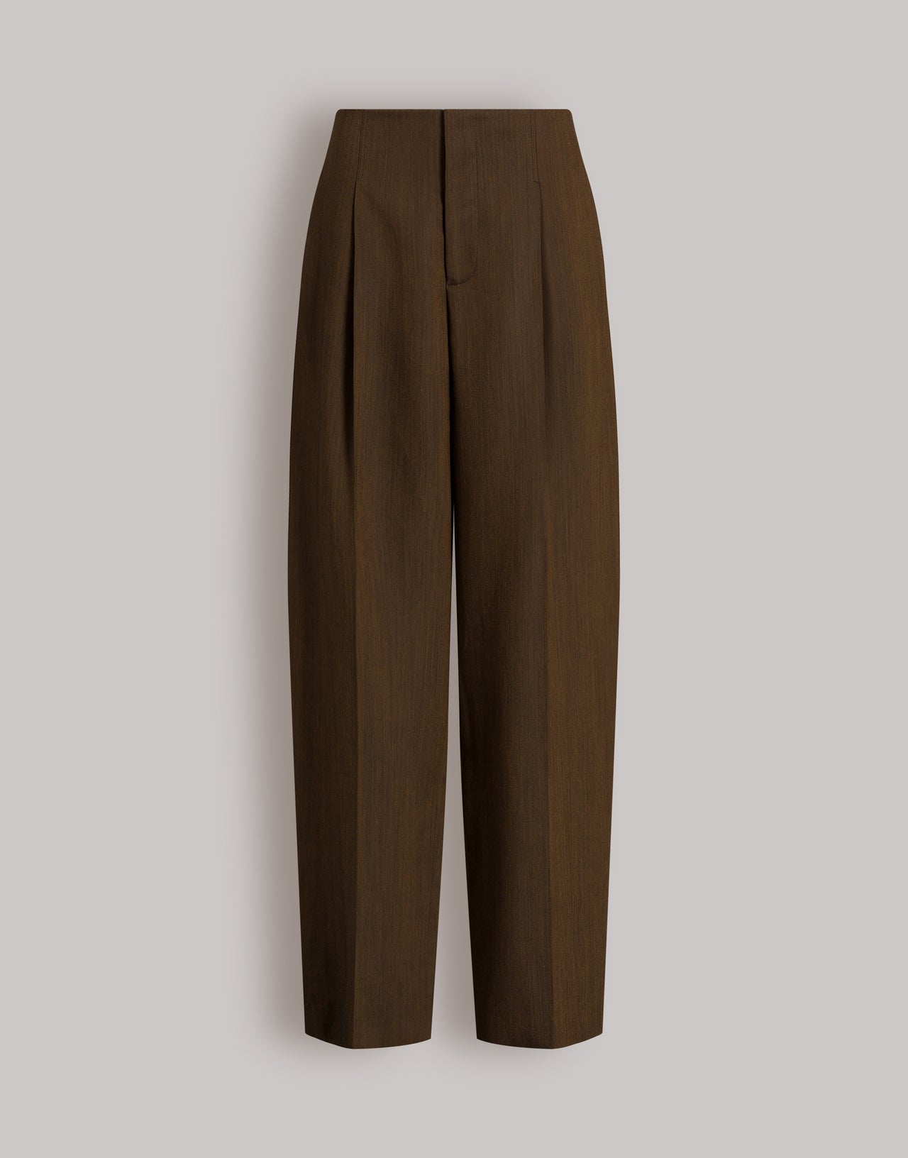 Pantalone a palazzo marrone Marrone Alberta Ferretti Boutique Online 1