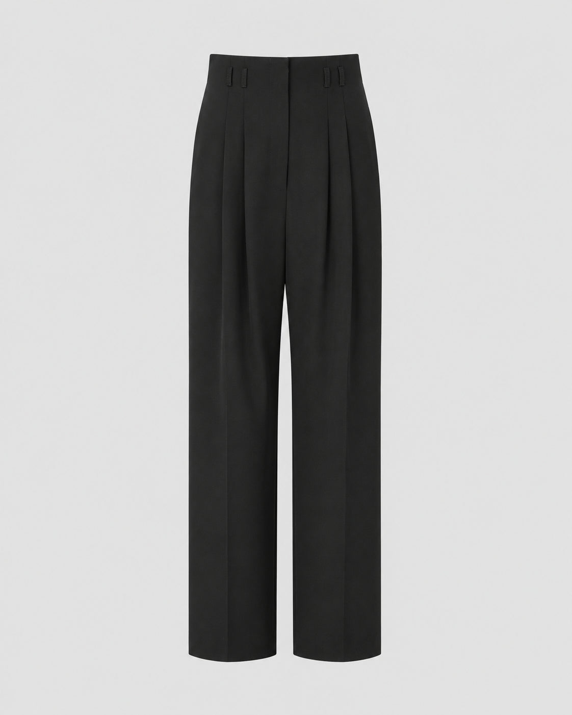 Tropical wool sartorial trousers Black Alberta Ferretti Boutique Online 1
