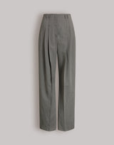 Weite sartoriale Hose mit Bundfalten