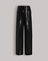 Pantalones anchos "Sparkling Night" de lentejuelas
