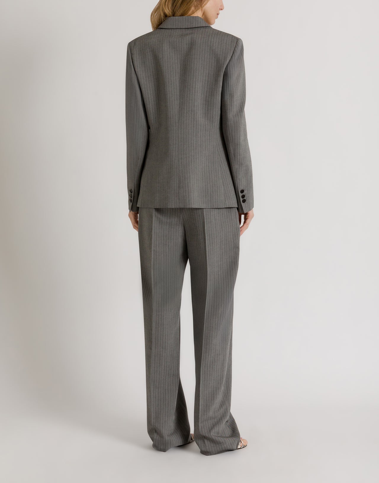 Blazer sartoriale Grigio Alberta Ferretti Boutique Online 3