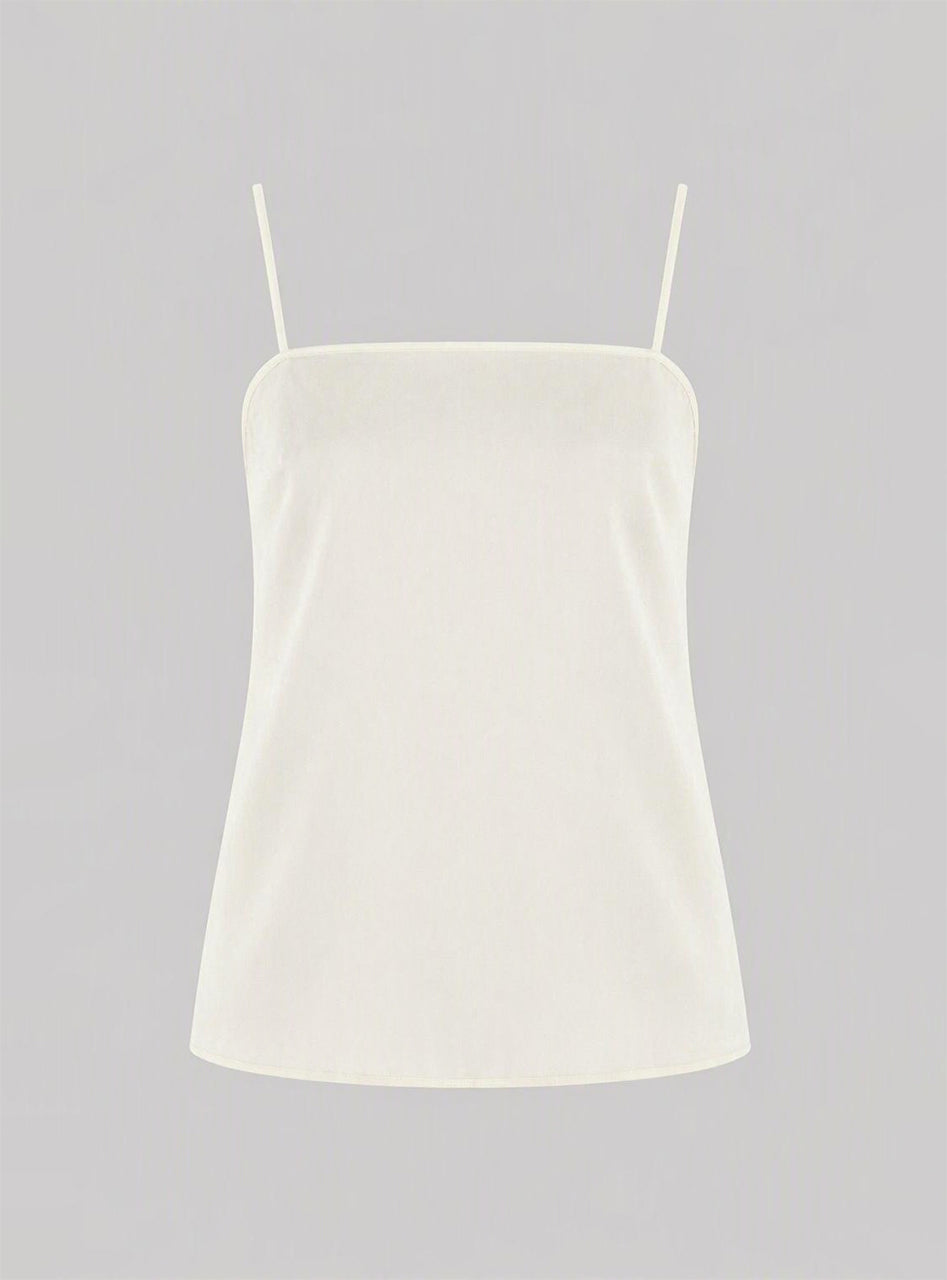 Minimalist georgette top ホワイト Alberta Ferretti Boutique Online 1