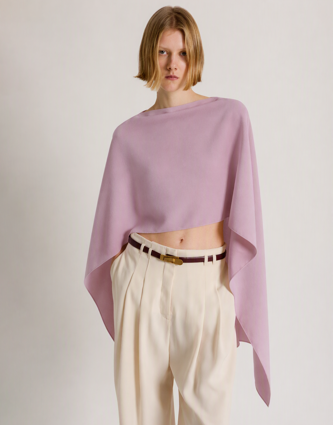 Capa fluida asimétrica Pink Alberta Ferretti Boutique Online 2