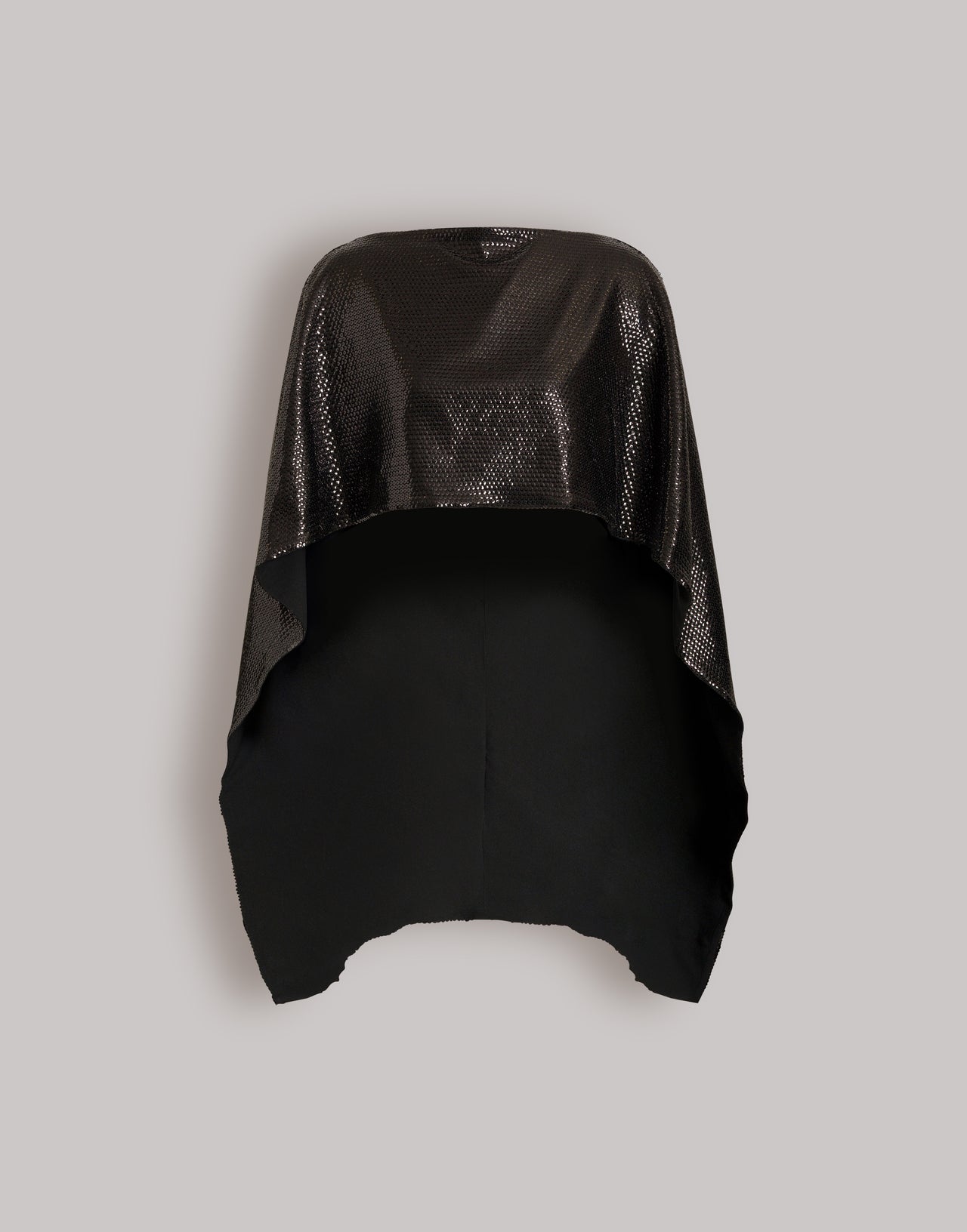 All-over Sequin Cape 黑色 Alberta Ferretti Boutique Online 1