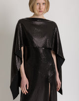 All-over Sequin Cape